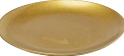 Zastawa Stołowa|Talerze*KARE Design Talerz Obiadowy Z Porcelany Złoty Ø26 Cm