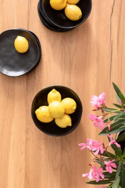Zastawa Stołowa|Talerze*KARE Design Talerz Organic 20 Cm Czarny