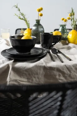Zastawa Stołowa|Talerze*KARE Design Talerz Organic 20 Cm Czarny