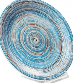 Zastawa Stołowa|Talerze*KARE Design Talerz Swirl Ø19 Cm Niebieski