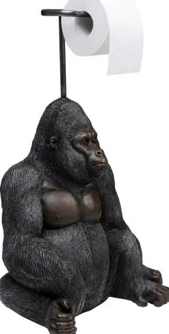 Uchwyty Na Papier Toaletowy|Akcesoria Do Łazienki*KARE Design Uchwyt Na Papier Toaletowy Sitting Monkey Gorilla 33x51 Cm