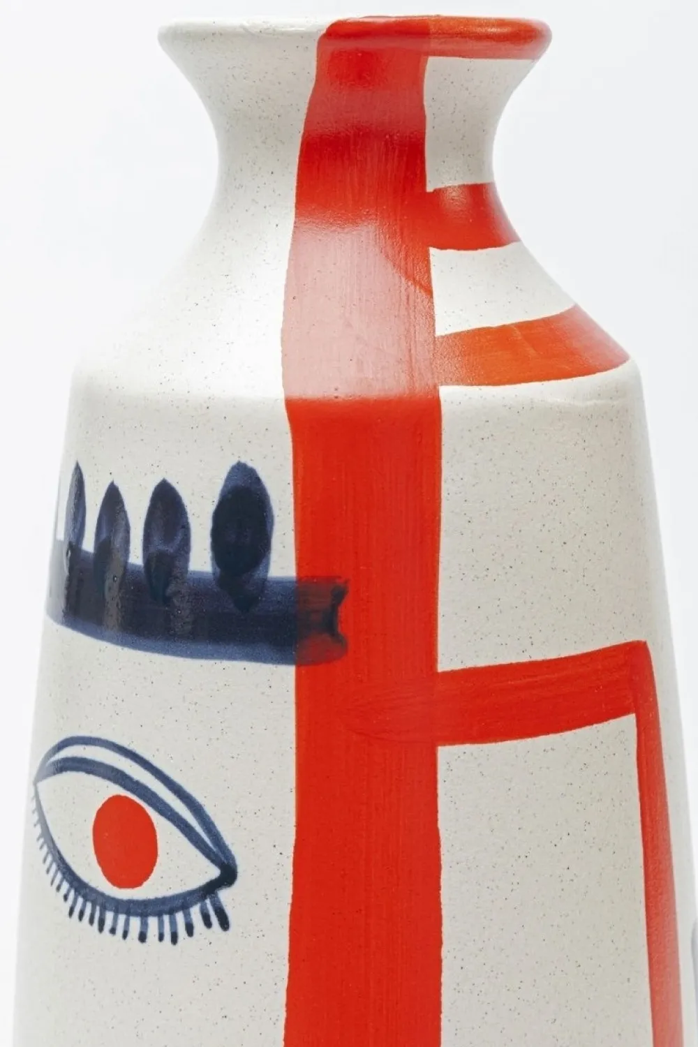 Wazony*KARE Design Wazon Art Face Colore Ø16x38 Cm