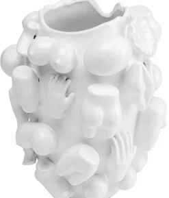 Wazony*KARE Design Wazon Body Parts 21x25 Cm Biały