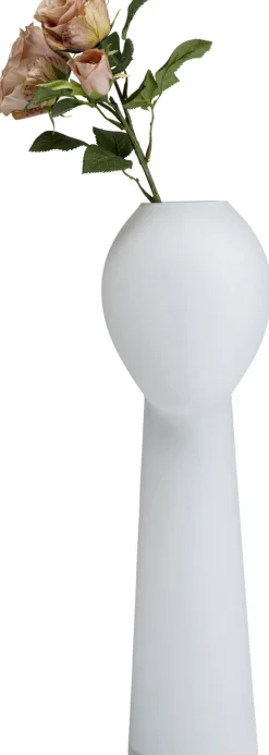 Wazony*KARE Design Wazon Cabeza 18x50 Cm Biały