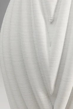 Wazony*KARE Design Wazon Ceramiczny Skandynawski Biały Ø18x50 Cm