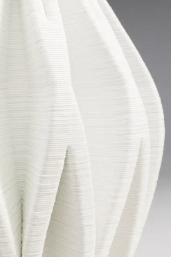 Wazony*KARE Design Wazon Ceramiczny Skandynawski Biały Ø20x37 Cm