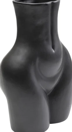 Wazony*KARE Design Wazon Czarny Z Motywem Ludzkiego Ciała 27x40 Cm