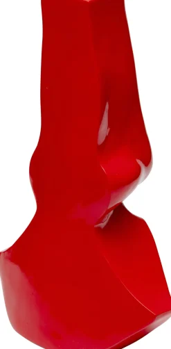Wazony*KARE Design Wazon Dekoracyjny Czerwony Usta 25x38 Cm