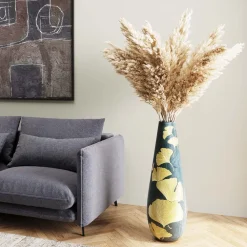 Wazony*KARE Design Wazon Elegance Ginkgo Ø31x95 Cm