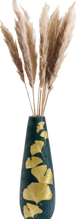 Wazony*KARE Design Wazon Elegance Ginkgo Ø31x95 Cm