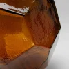 Wazony*KARE Design Wazon Ze Szkła Z Recyklingu Brązowy 16x18 Cm