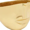 Wazony*KARE Design Wazon Złoty Glamour 38 Cm Pół Twarzy
