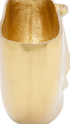 Wazony*KARE Design Wazon Złoty Glamour 38 Cm Pół Twarzy