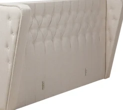 Łóżka*KARE Design Wezgłowie Benito Moon 210x115 Cm Kremowe