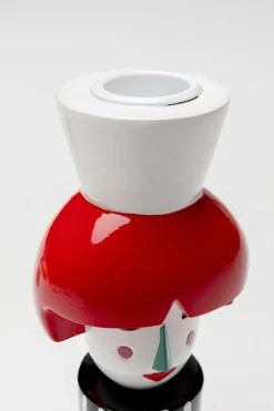 Świeczniki*KARE Design Świecznik Kolorowy Dama Na świecę Stożkową 16 Cm
