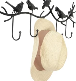 Wieszaki Ścienne*KARE Design Wieszak ścienny Czarny Stalowy Ptaki 71 Cm