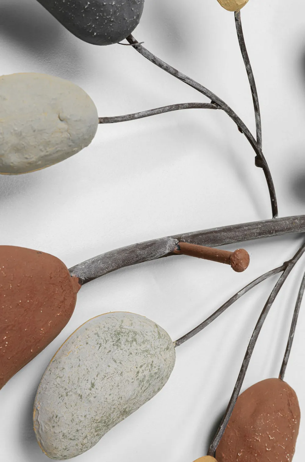 Wieszaki Ścienne*KARE Design Wieszak ścienny Pebble Networks 81x43 Cm