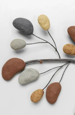Wieszaki Ścienne*KARE Design Wieszak ścienny Pebble Networks 81x43 Cm