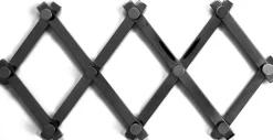 Wieszaki Ścienne*KARE Design Wieszak ścienny Rozkładany Crossing 71x30 Cm Czarny Matowy