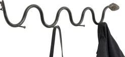 Wieszaki Ścienne*KARE Design Wieszak ścienny Snake 73x11 Cm Czarny