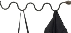 Wieszaki Ścienne*KARE Design Wieszak ścienny Snake 73x11 Cm Czarny
