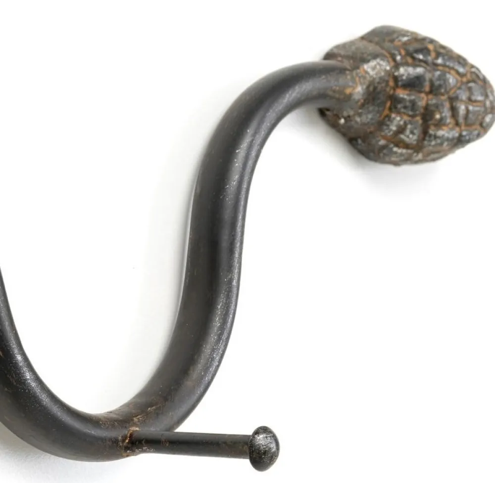 Wieszaki Ścienne*KARE Design Wieszak ścienny Snake 73x11 Cm Czarny