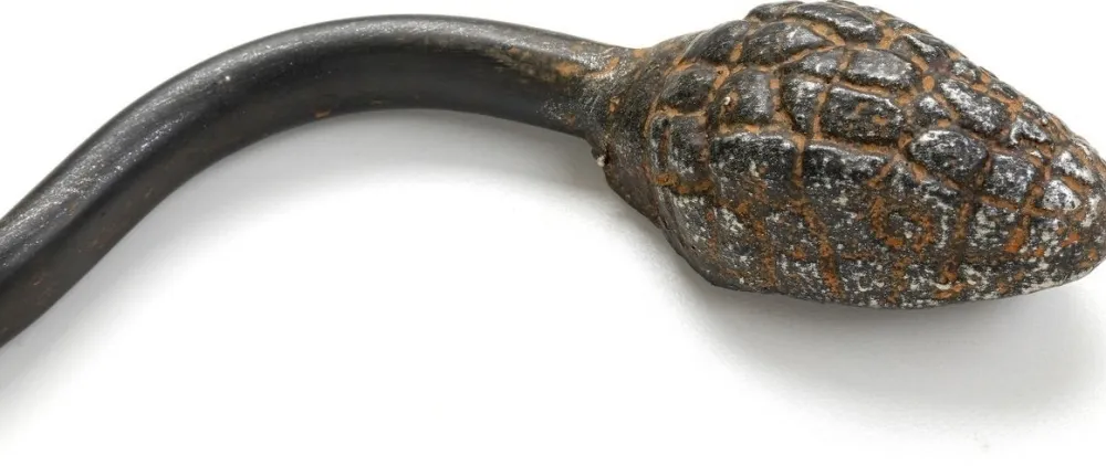 Wieszaki Ścienne*KARE Design Wieszak ścienny Snake 73x11 Cm Czarny