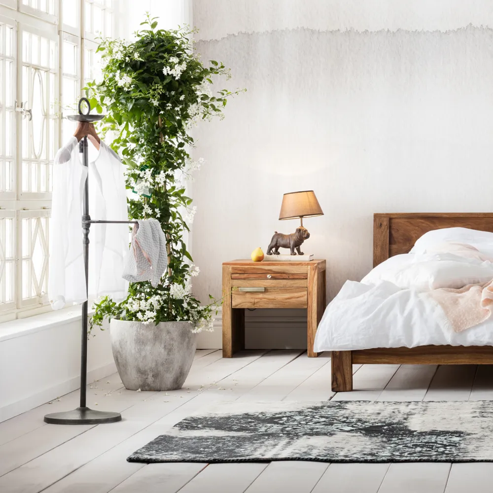 Wieszaki Stojące*KARE Design Wieszak Stojący Cosmopolitan 54x122 Cm Drewniano-czarny