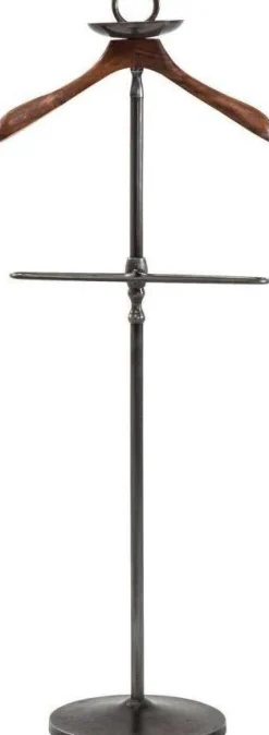 Wieszaki Stojące*KARE Design Wieszak Stojący Cosmopolitan 54x122 Cm Drewniano-czarny