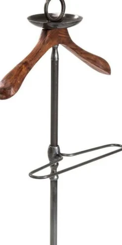 Wieszaki Stojące*KARE Design Wieszak Stojący Cosmopolitan 54x122 Cm Drewniano-czarny