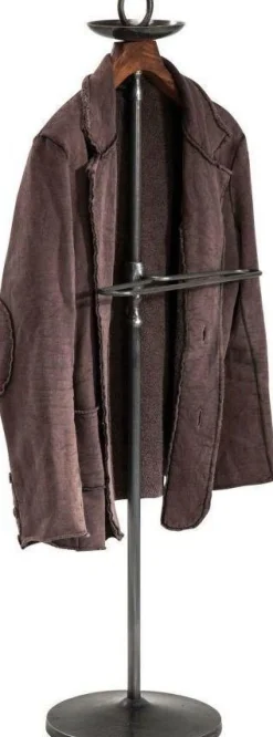 Wieszaki Stojące*KARE Design Wieszak Stojący Cosmopolitan 54x122 Cm Drewniano-czarny