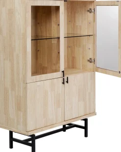 Witryny*KARE Design Witryna Copenhagen 100x150 Cm Naturalna