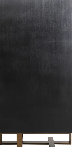 Witryny*KARE Design Witryna 2-drzwiowa Z Szufladą Drewno Jodłowe I Stal 80x170 Cm