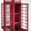 Witryny*KARE Design Witryna London Telephone 140x53 Cm Czerwona