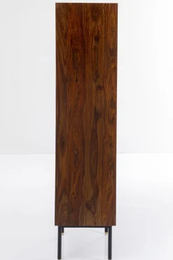 Witryny*KARE Design Witryna Ravello 55x170 Cm Sheesham Brązowa