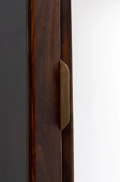 Witryny*KARE Design Witryna Ravello 55x170 Cm Sheesham Brązowa