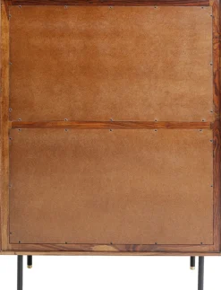 Witryny*KARE Design Witryna Ravello 100x140 Cm Sheesham Brązowa