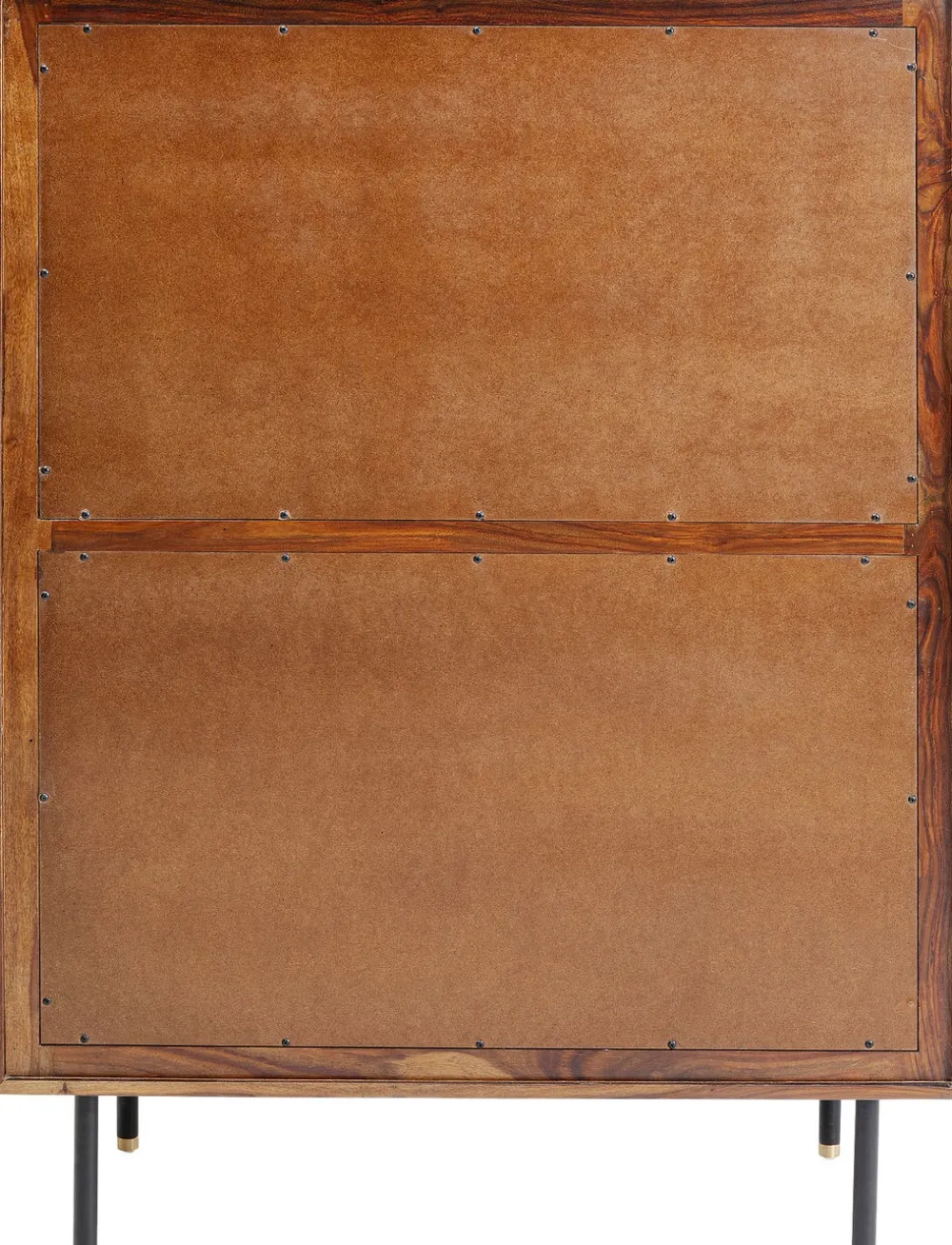Witryny*KARE Design Witryna Ravello 100x140 Cm Sheesham Brązowa