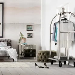 Wieszaki Stojące*KARE Design Wózek Na Bagaże Vegas