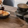 Zastawa Stołowa|Talerze*KARE Design Zastawa Stołowa Tokyo 12 El. Czarno-biała