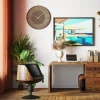 Zegary*KARE Design Zegar ścienny Levi Ø60 Cm Brązowy