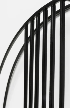 Zegary*KARE Design Zegar ścienny Strings Ø60 Cm Czarny