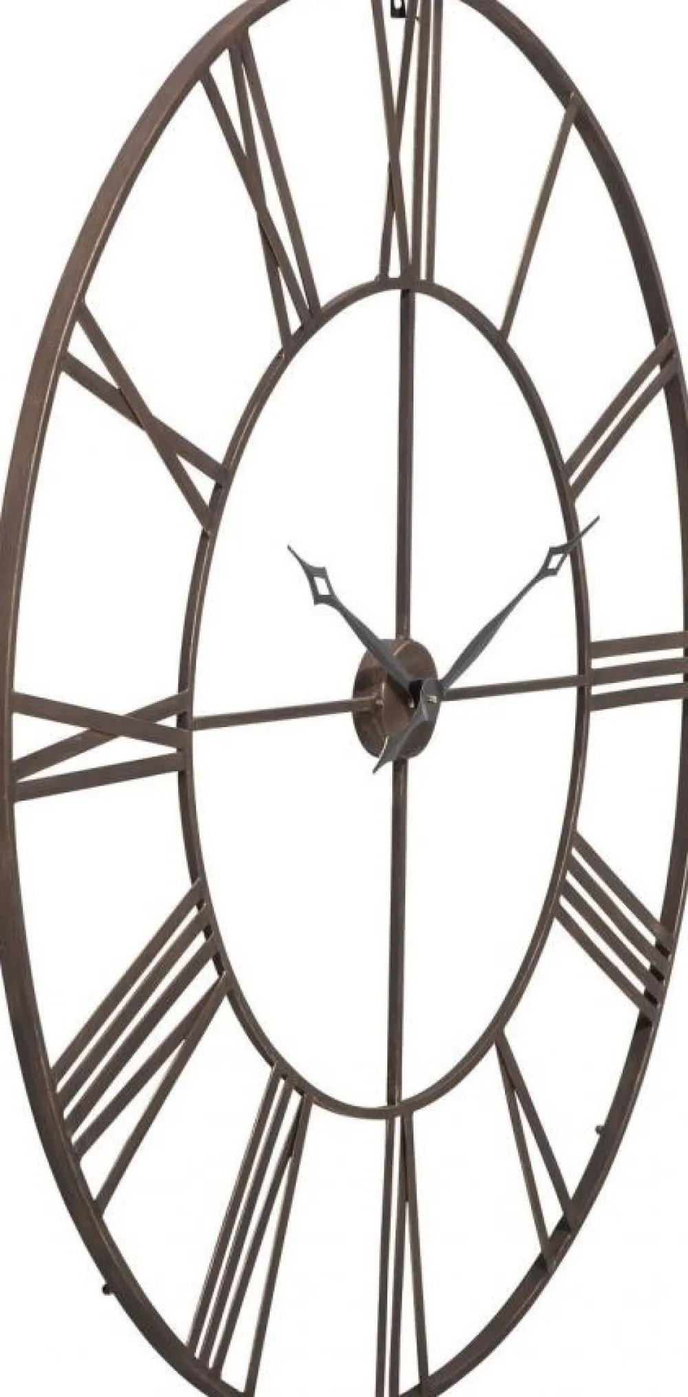 Zegary*KARE Design Zegar Wiszący Factory Ø121 Cm Brązowy