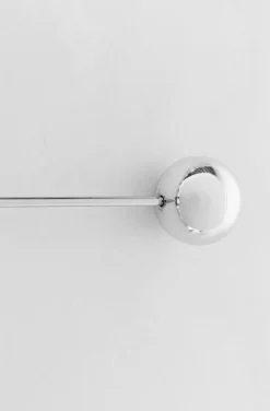 Zegary*KARE Design Zegar Wiszący Like Umbrella Balls Ø60 Cm Srebrny