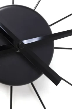 Zegary*KARE Design Zegar Wiszący Like Umbrella Ø100 Cm Czarny