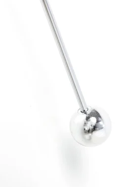 Zegary*KARE Design Zegar Wiszący Like Umbrella Ø100 Cm Chromowy