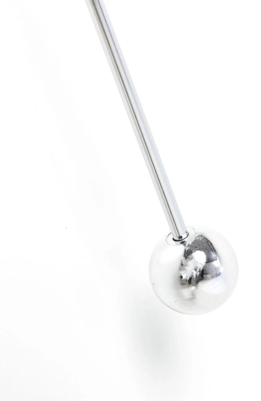 Zegary*KARE Design Zegar Wiszący Like Umbrella Ø100 Cm Chromowy