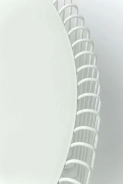 Stoliki Kawowe*KARE Design Zestaw Dwóch Stolików Kawowych Wire Białe