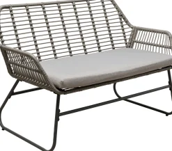Sofy*KARE Design Zestaw Ogrodowy 4-elementowy Sofa, 2 Fotele I Stolik Kawowy