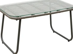 Sofy*KARE Design Zestaw Ogrodowy 4-elementowy Sofa, 2 Fotele I Stolik Kawowy